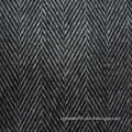 Herringbone wool blend fabric, 50% wool, 50% chemical fiber, 670g/m, 57/58"